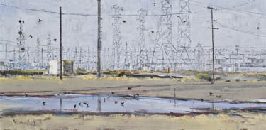 Central California oil painting by artist April Raber