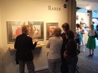 April Raber at the Festival of Arts