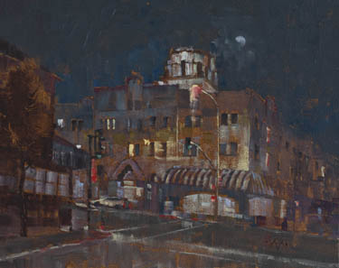 Laguna Nights a painting by April Raber